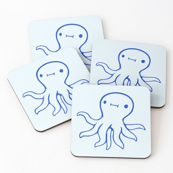 Item preview, Octopus squid tentacle cephalopod cute sweet comic designed and sold by shirt-o-mat.