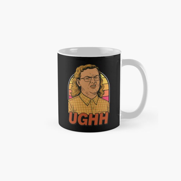 Vista previa del artículo con la obra «Ughh James Vibras retro divertidas», diseñado y vendido por quotes-print.