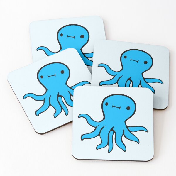Item preview, Octopus squid tentacle cephalopod cute sweet comic designed and sold by shirt-o-mat.
