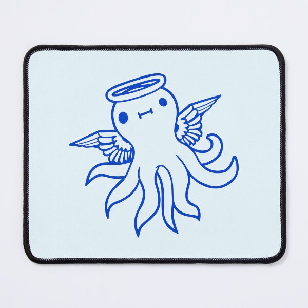 Item preview, Octopus Angel Heaven Halo Holy Sweet Happy Cute designed and sold by shirt-o-mat.