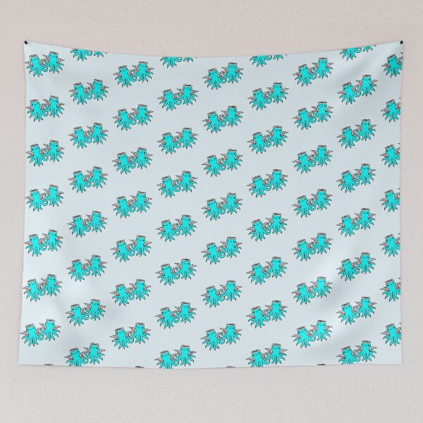 Item preview, 2 octopus angel team two friends wings halo flying designed and sold by shirt-o-mat.
