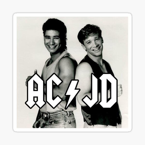 AC / JD Sticker