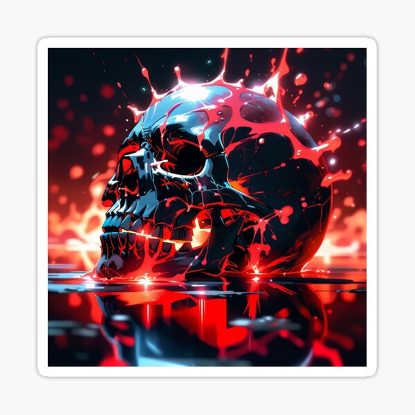 Skullduggery v1 Sticker