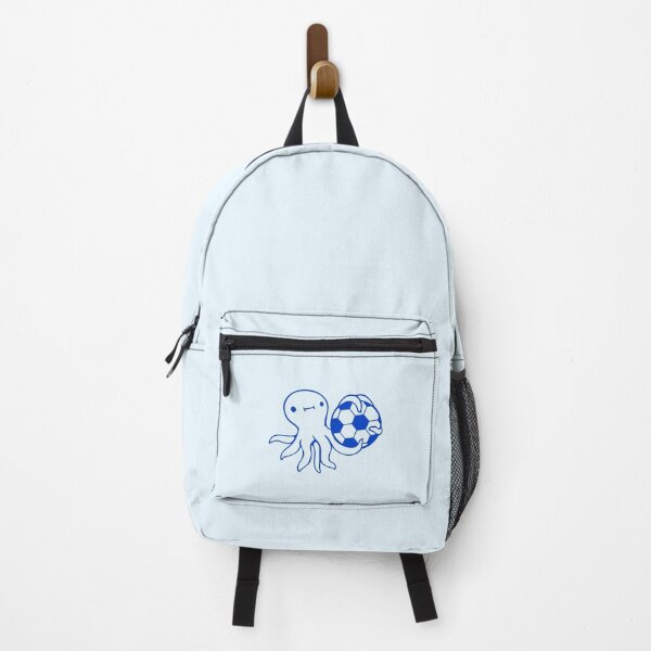 Item preview, Octopus playing soccer ball holding goalkeeper fun designed and sold by shirt-o-mat.