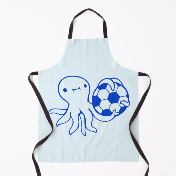 Item preview, Octopus playing soccer ball holding goalkeeper fun designed and sold by shirt-o-mat.
