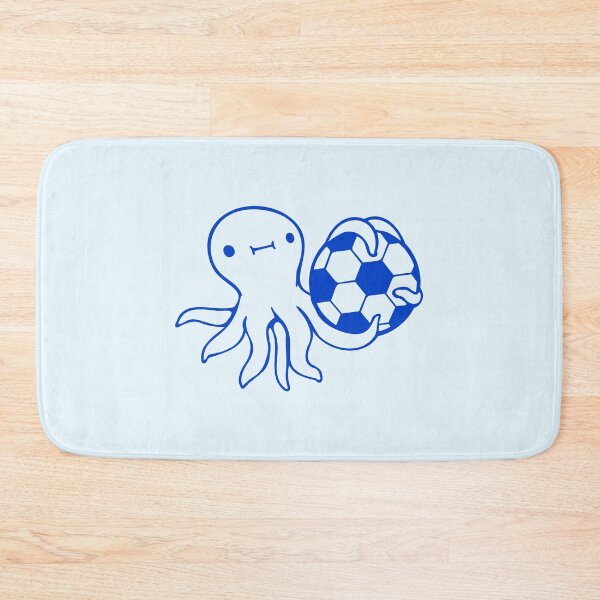Item preview, Octopus playing soccer ball holding goalkeeper fun designed and sold by shirt-o-mat.