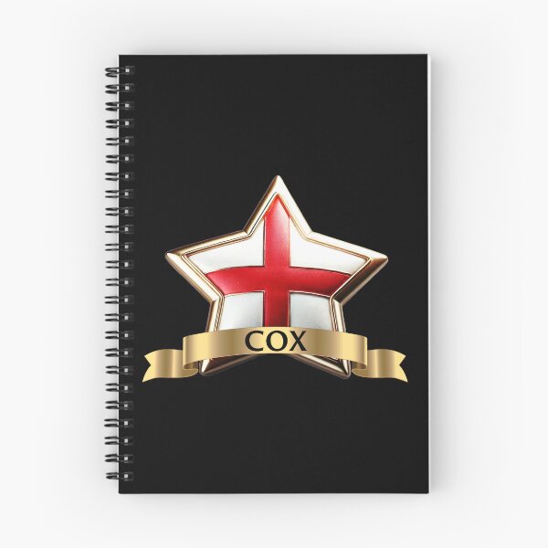 Item preview, Cox Star Crest   Shining English Pride and Family Legacy designed and sold by Highlandkings.