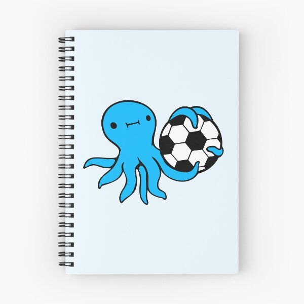 Item preview, Octopus playing soccer ball holding goalkeeper fun designed and sold by shirt-o-mat.