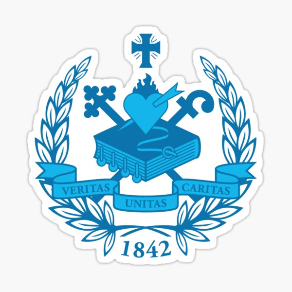 Item preview, Villanova University Seal Blue and Teal designed and sold by sapphostickers.
