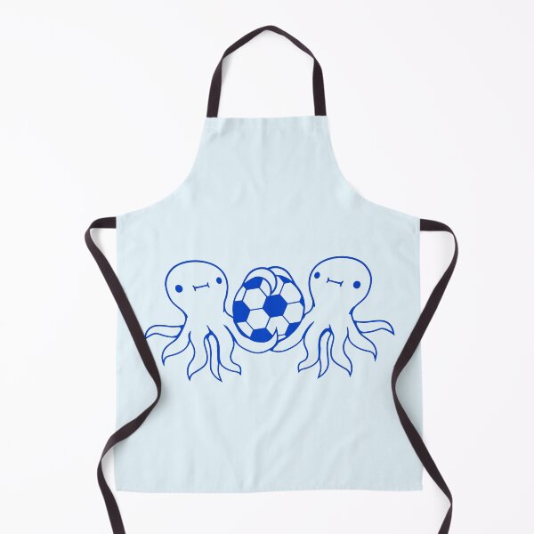 Item preview, 2 octopus team friends playing soccer ball sport designed and sold by shirt-o-mat.