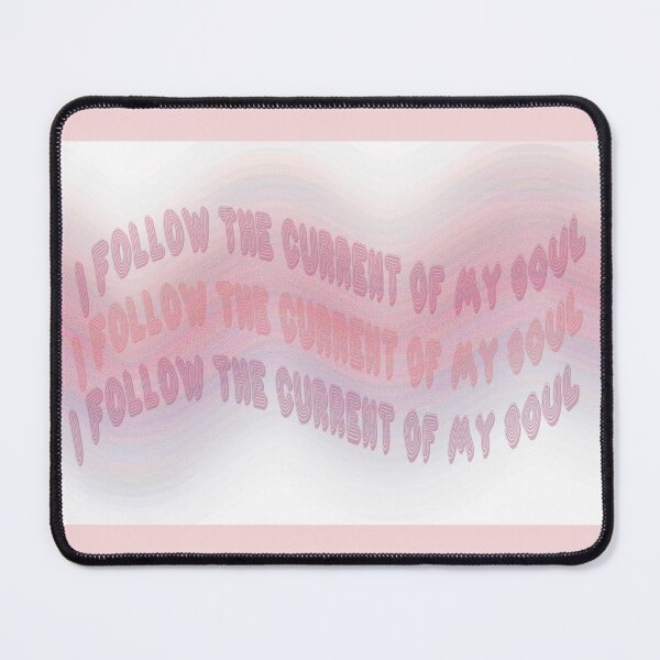 Item preview, I Follow the Current of My Soul – Ethereal Pastel Wave Energy Design designed and sold by LUV963.