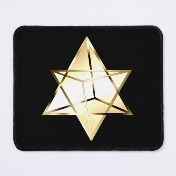 Item preview, Golden Merkaba Sacred Geometry designed and sold by Mystic Kona.