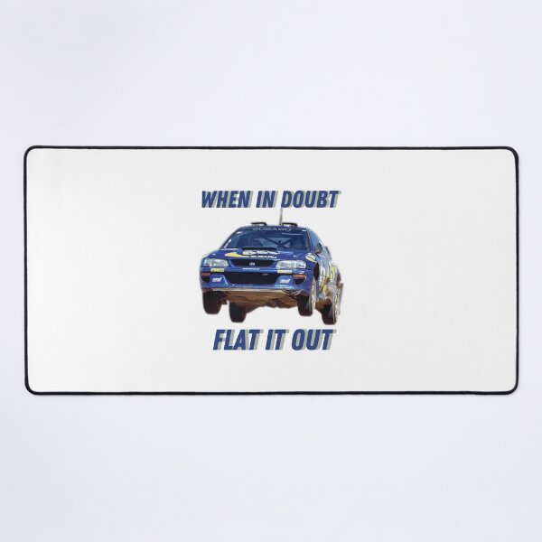 Item preview, When in doubt flat it out! designed and sold by Retrojapgarage.