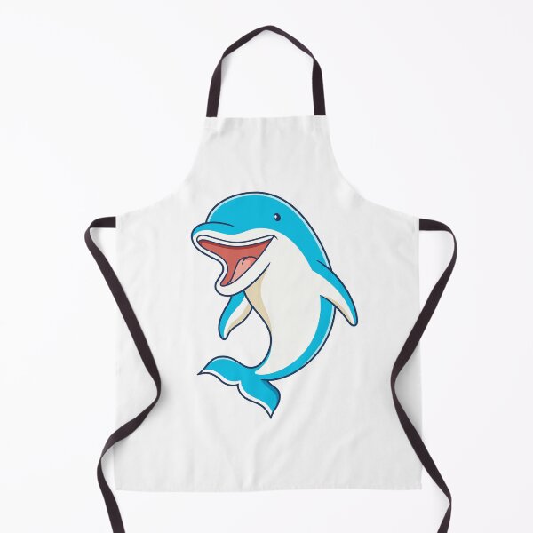 Item preview, Cute Playful Dolphin designed and sold by BiteYourLip.