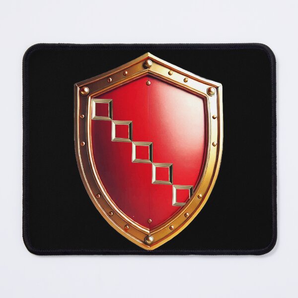 Item preview, Marshall Shield   Golden Steps of Honor on Crimson Armor designed and sold by Highlandkings.