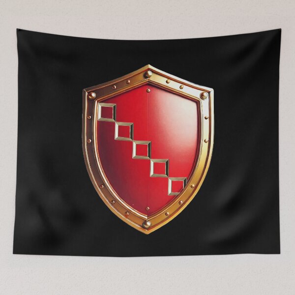 Item preview, Marshall Shield   Golden Steps of Honor on Crimson Armor designed and sold by Highlandkings.