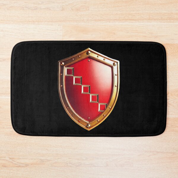 Item preview, Marshall Shield   Golden Steps of Honor on Crimson Armor designed and sold by Highlandkings.