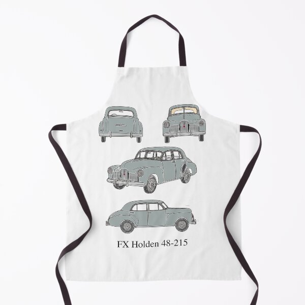 Item preview, FX Holden 48-215 in Birch Grey – 1948 Classic Aussie Blueprint Art designed and sold by Michael van der Hoorn.