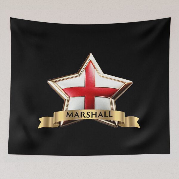 Item preview, Marshall Star Crest   Shining English Heritage and Stepped Triumph designed and sold by Highlandkings.