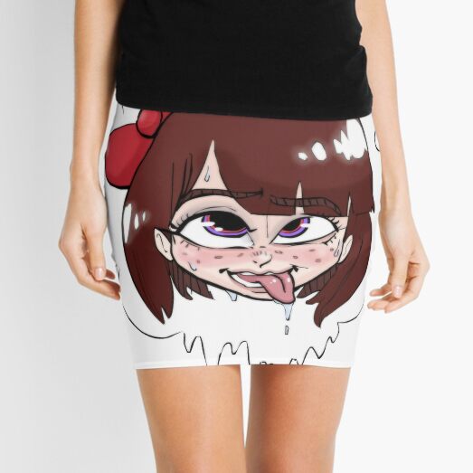 Orgasm Face Mini Skirts for Sale Redbubble