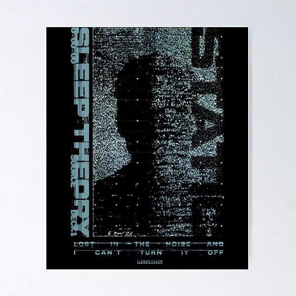 Item preview, sleep theory merch designed and sold by Antisocial-Co.
