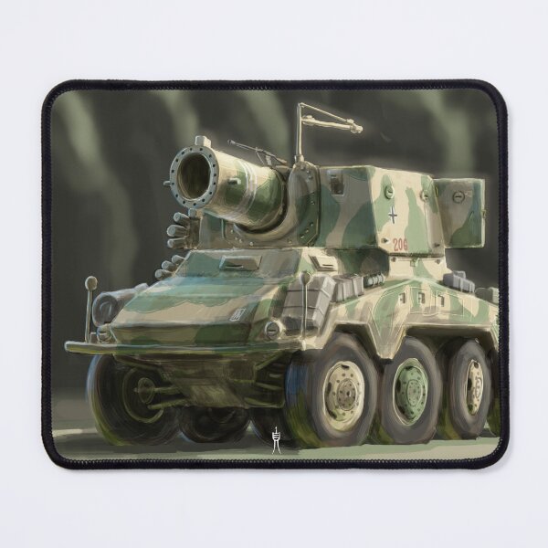 Item preview, WW2 Sd.Kfz.234/5 Sturm-Puma German mortar assault armored car designed and sold by tuji art.