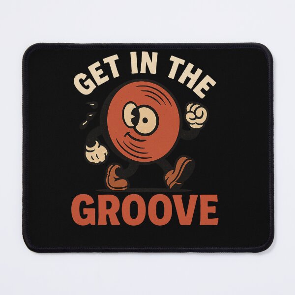 Item preview, Get in the Groove – Retro Vinyl Vibe designed and sold by mikoscha.