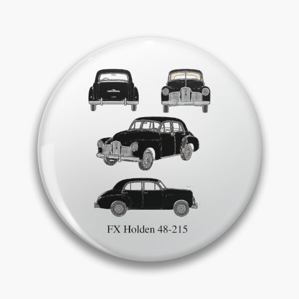 Item preview, FX Holden 48-215 in Jet Black – 1948 Blueprint Aussie Classic designed and sold by Michael van der Hoorn.