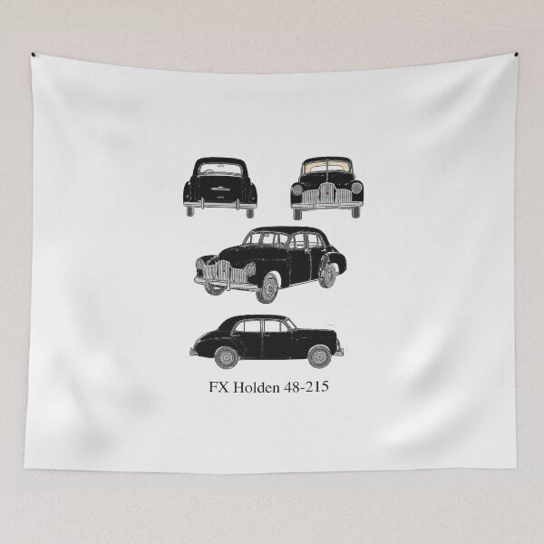 Item preview, FX Holden 48-215 in Jet Black – 1948 Blueprint Aussie Classic designed and sold by Michael van der Hoorn.