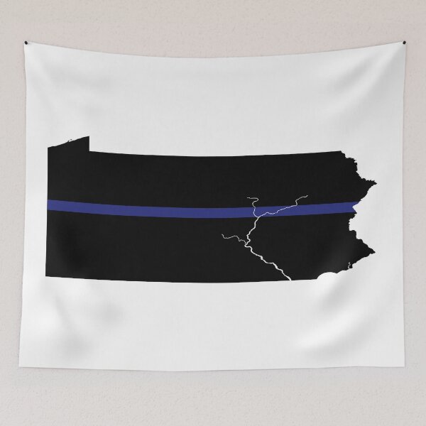 Item preview, Pennsylvania Thin Blue Line designed and sold by PhilbonianDezin.