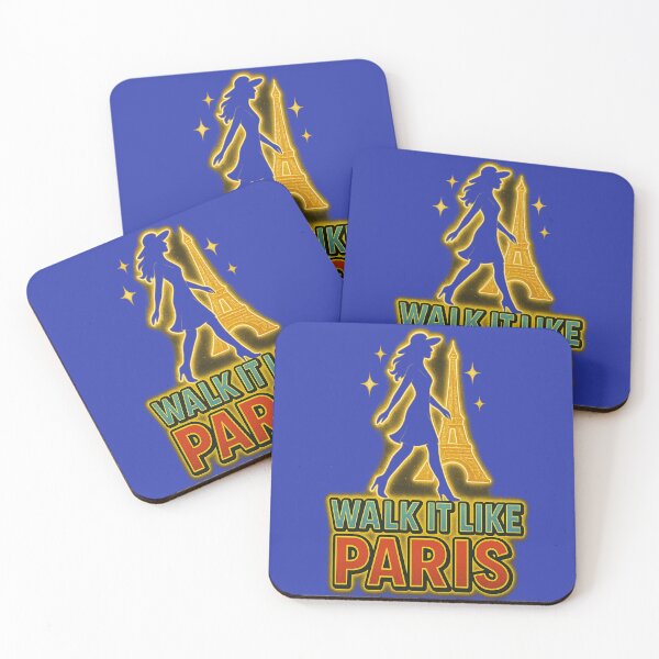 Item preview, Golden Paris Walk Empowerment Art designed and sold by ArtbyCrystal.