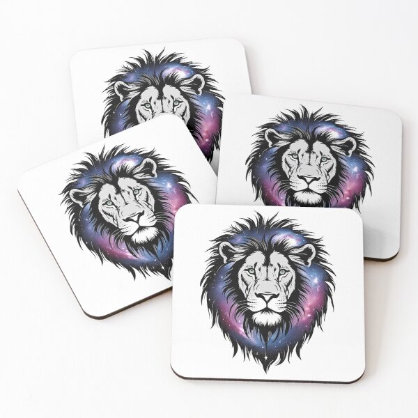 Item preview, Cosmic Roar Lion in Space Galaxy Art designed and sold by Dreprogress.