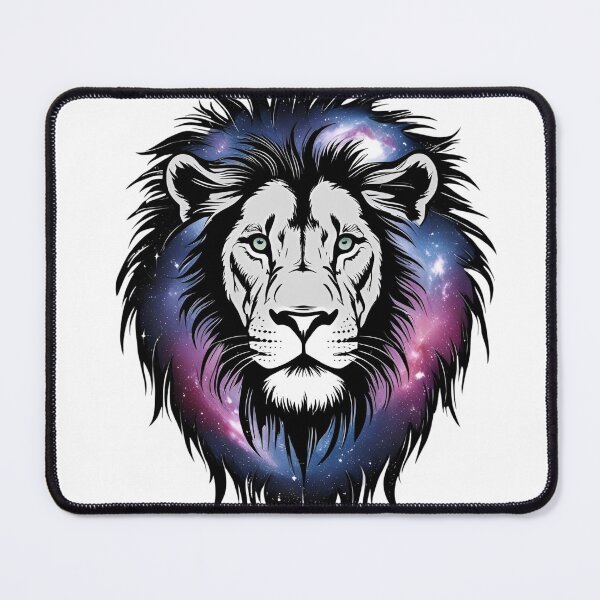 Item preview, Cosmic Roar Lion in Space Galaxy Art designed and sold by Dreprogress.
