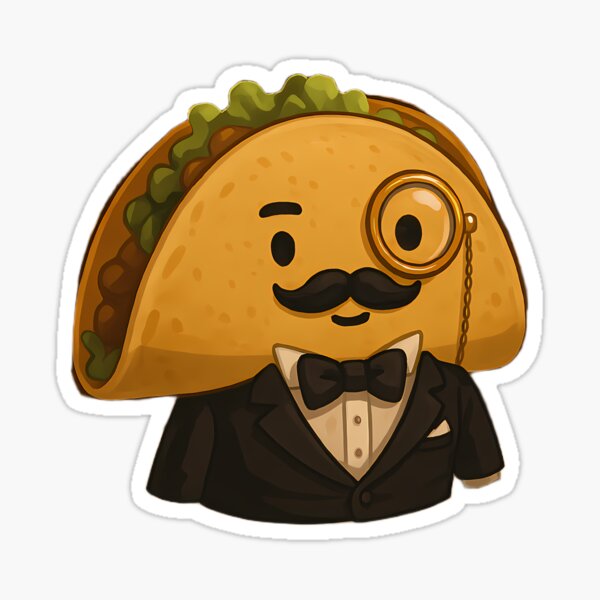 Item preview, Elegant Taco designed and sold by Sunset Queens.