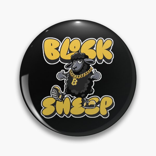 Item preview, Black Sheep Crypto King – Bitcoin Rebel Style designed and sold by ImaginarStore.