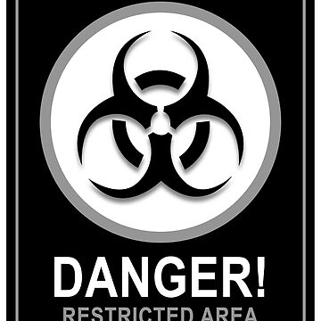 Vorschaubild zum Design Warnschild für biologische Gefahrenstoffe von AlienStickers