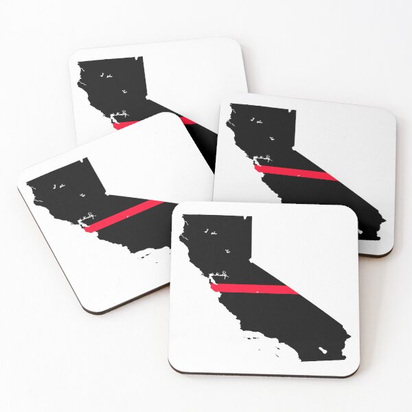 Item preview, California Thin Red Line designed and sold by PhilbonianDezin.