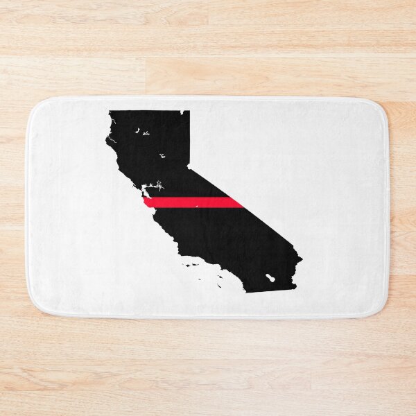 Item preview, California Thin Red Line designed and sold by PhilbonianDezin.
