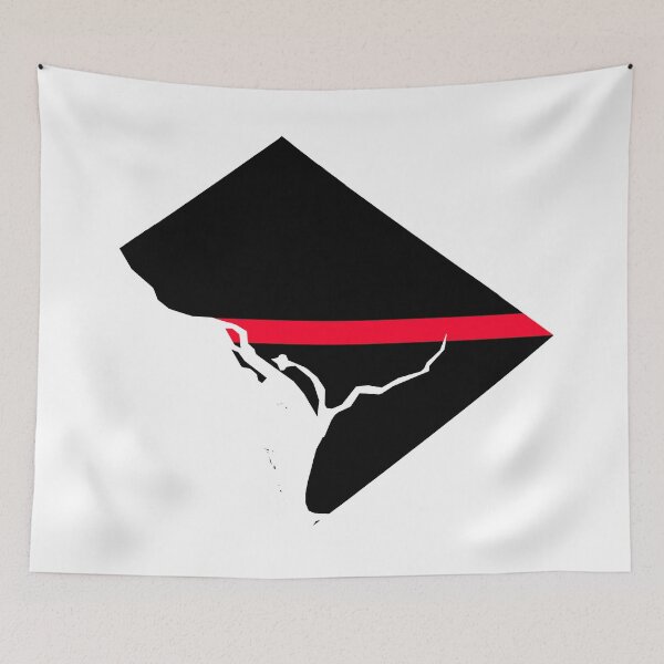 Item preview, Washington DC Thin Red Line designed and sold by PhilbonianDezin.