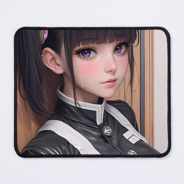 Item preview, Kanao Tsuyuri Demon Slayer Black Uniform Soft Blush Steam designed and sold by mildaclairmo.