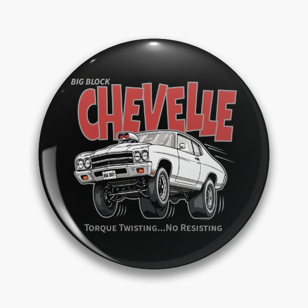 Artikelvorschau, Big Block Chevelle Drehmomentverdrehung, kein Widerstand entworfen und verkauft von Automotive Art by Greg.