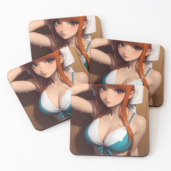 Item preview, Irina Shidou High School DxD Soft Aqua Bikini Girl Anime Style with Wet Hair designed and sold by mildaclairmo.