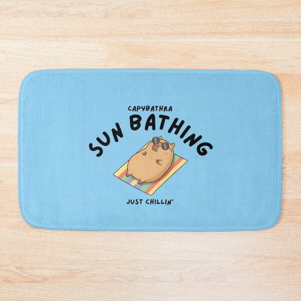 Item preview, Capybathra - Sunbathing designed and sold by The magic  Yellow bus.