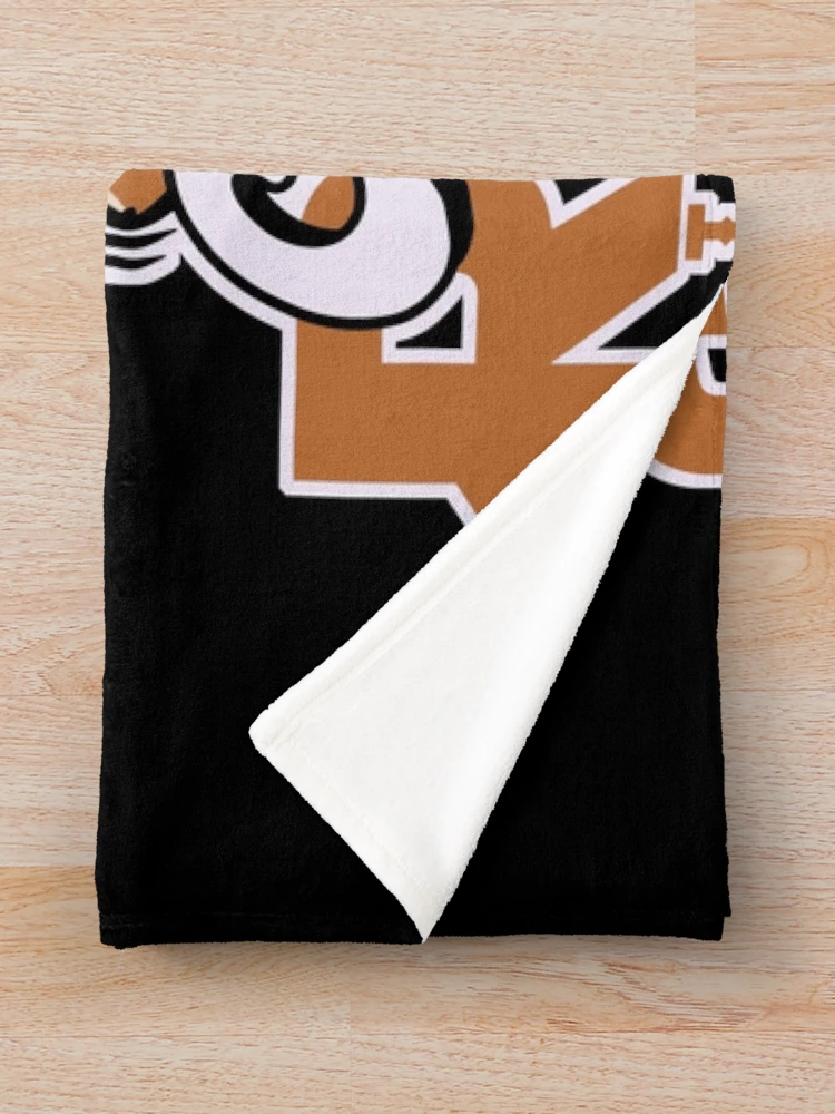 Thumbnail 3 of 6, Throw Blanket, Bitcoin Rodeo - Crypto Rider designed and sold by ImaginarStore.