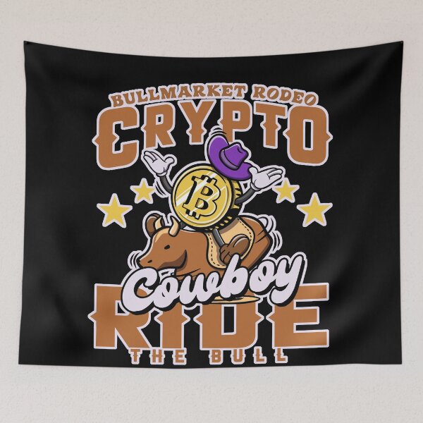Item preview, Bitcoin Rodeo - Crypto Rider designed and sold by ImaginarStore.