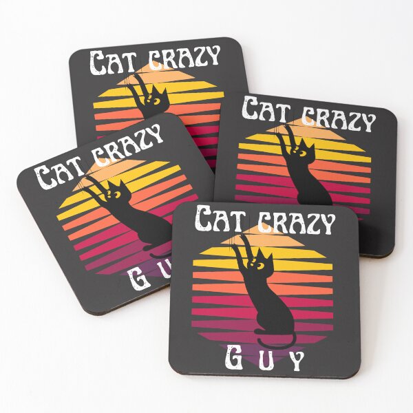 Item preview,  Cat Crazy Guy designed and sold by LLdreams.