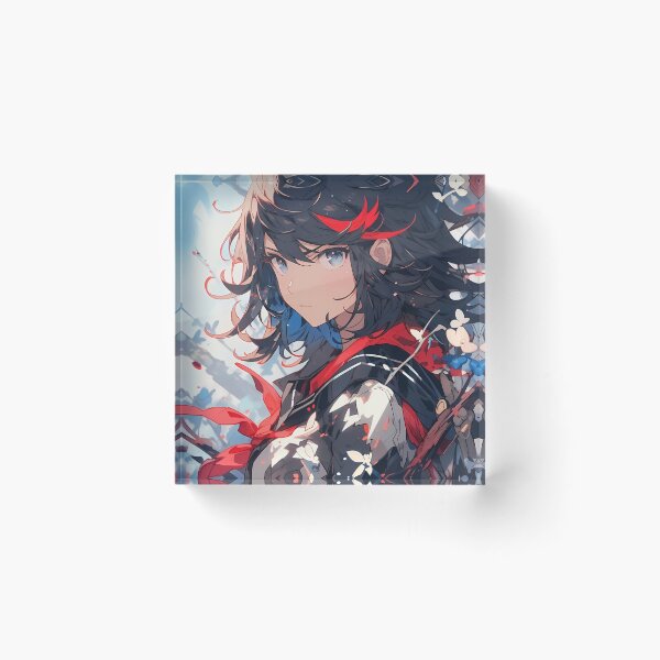 Item preview, Ryuko Matoi Kill la Kill Anime Determined Gaze Red Streak School Uniform  designed and sold by mildaclairmo.