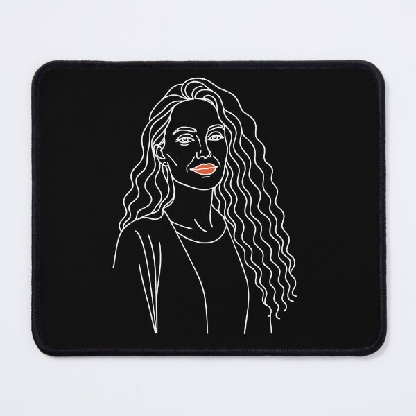 Item preview, Minimalist Angelina Jolie Line Art Portrait designed and sold by Manyface Artistry.