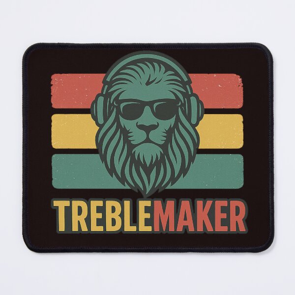 Item preview, Treblemaker – Reggae-Inspired Music Rebel Tee designed and sold by CaribTees.