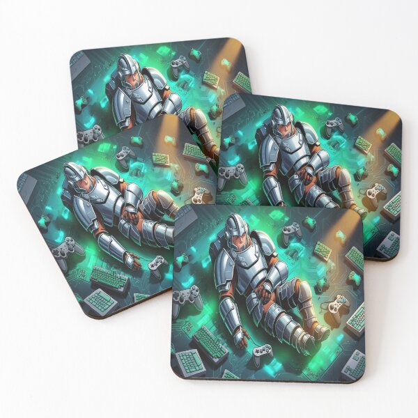 Item preview, Game Overlord: System Crash Mode – Digital Knight Defeated on the Glitch Battlefield designed and sold by ZestyThreads.